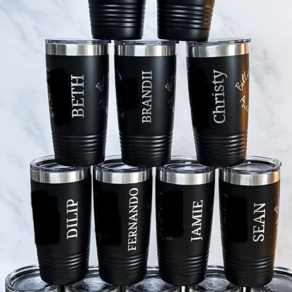 custom engraved tumblers